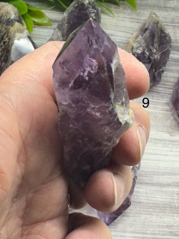 Raw Amethyst Roots