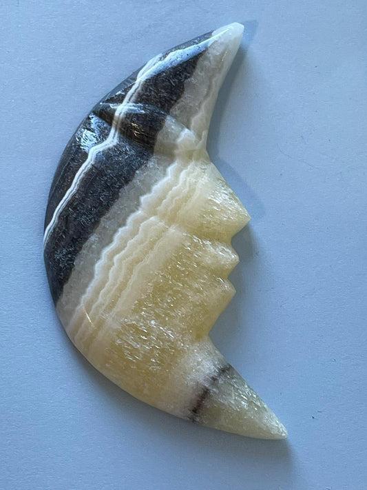 Zebra Calcite Moon