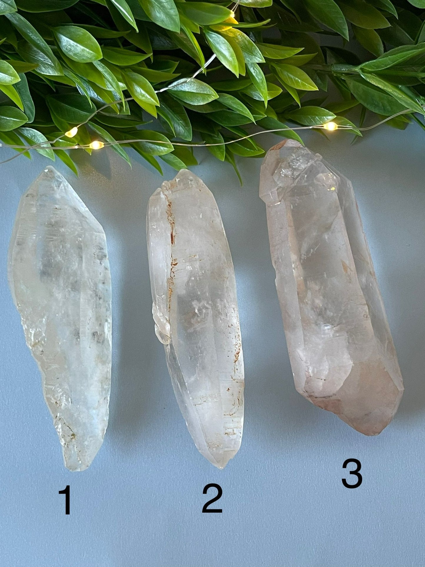 Clear Quartz Specimens