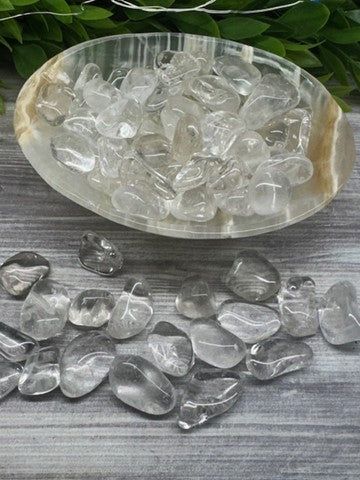 Clear Quartz Tumbled Stones