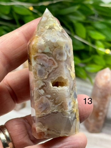 Flower Agate Towers
