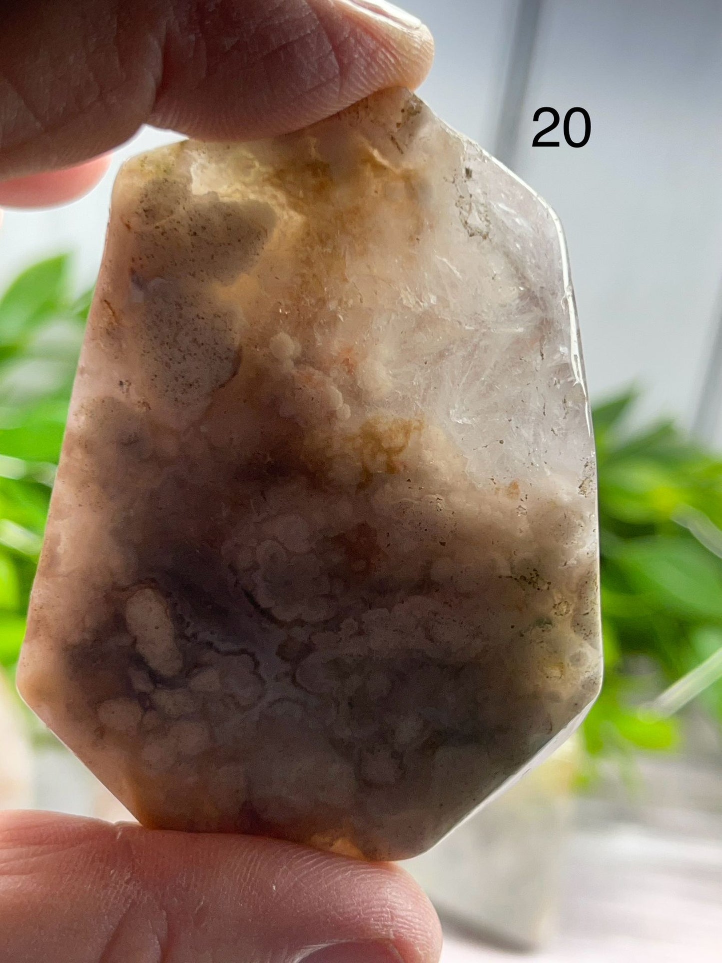 Flower Agate Freeform