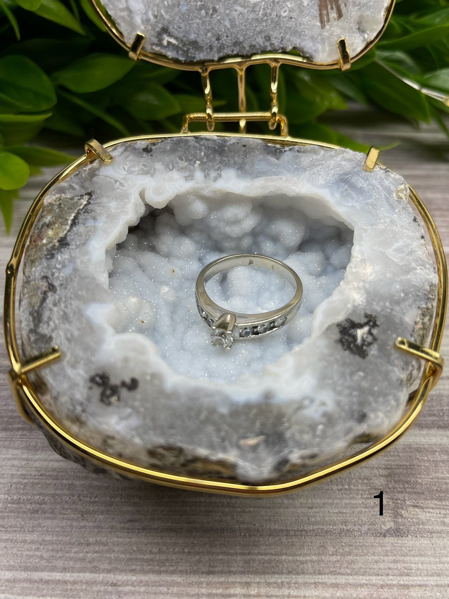 Geode Jewelry Box