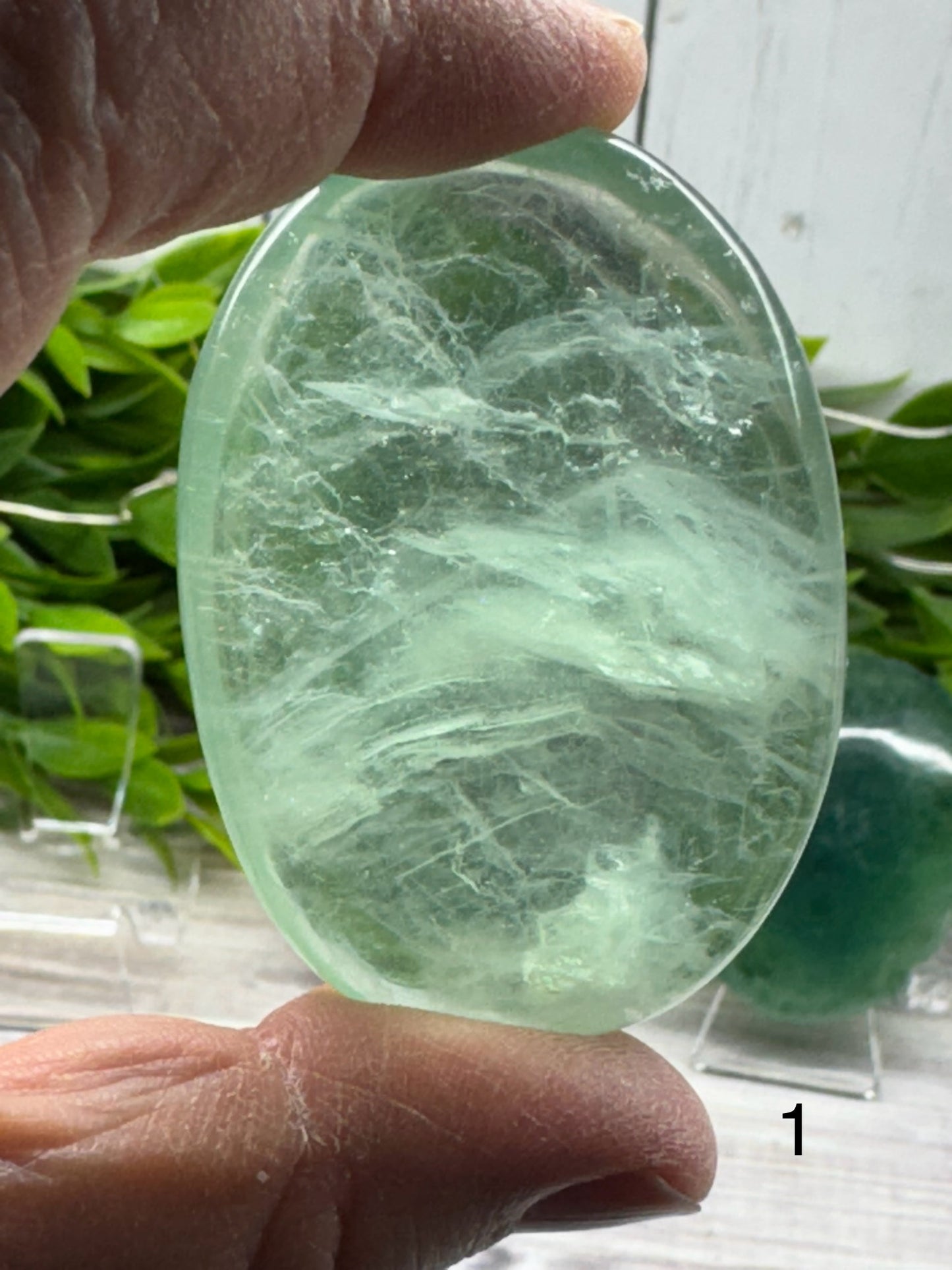 Fluorite Palm Stones