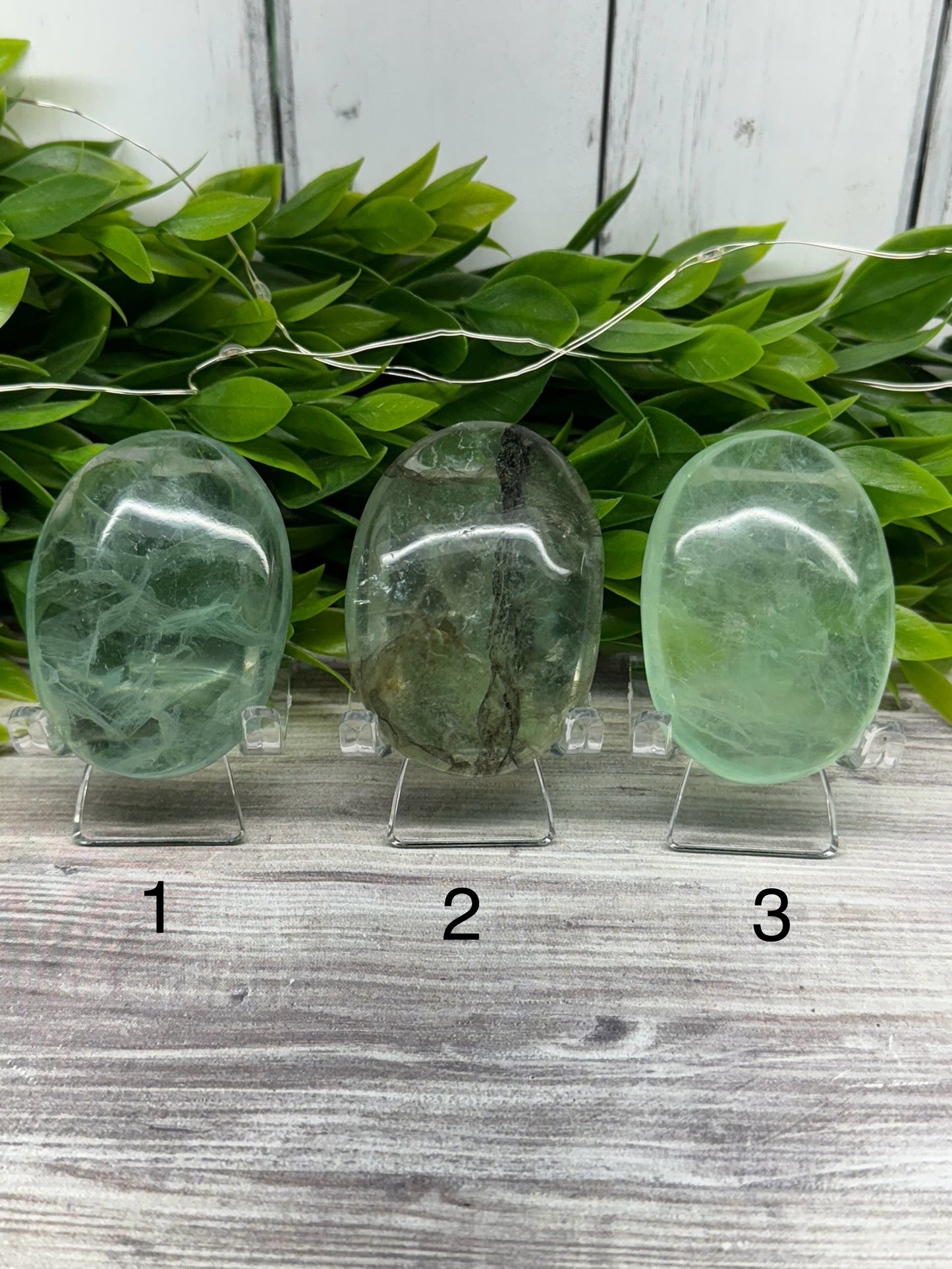 Fluorite Palm Stones