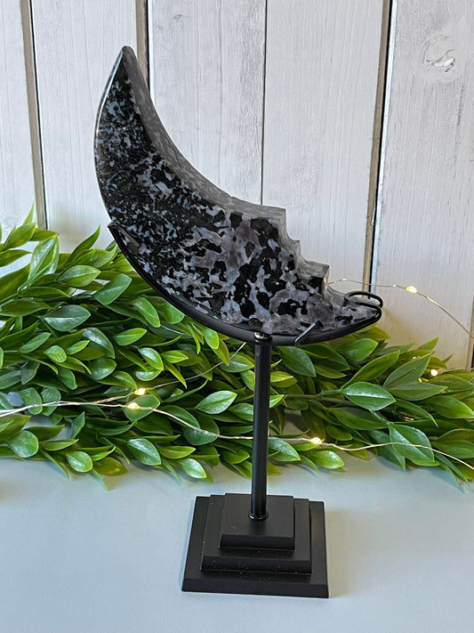 Indigo Gabbro Moon (Small)