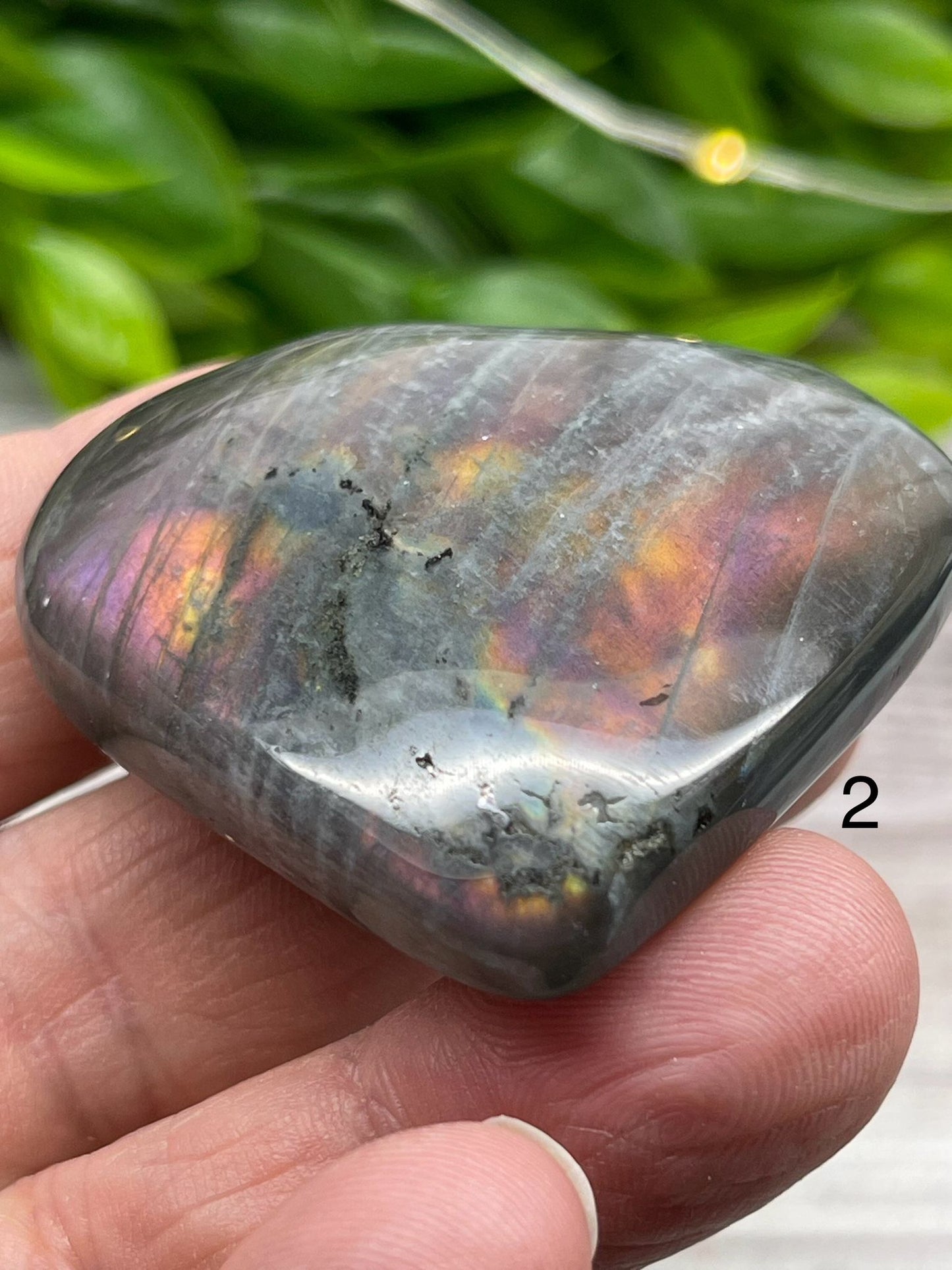 Labradorite Hearts