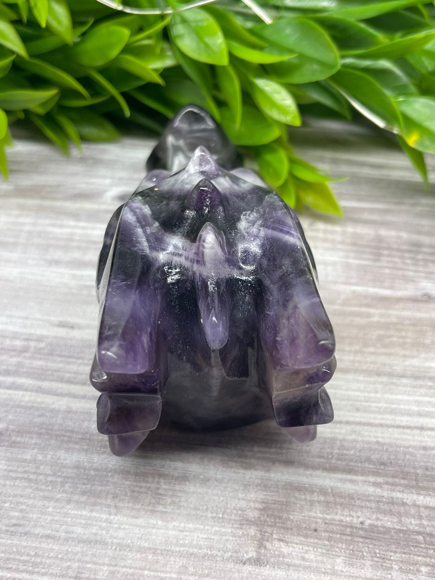 Chevron (Dream) Amethyst Dragon Head