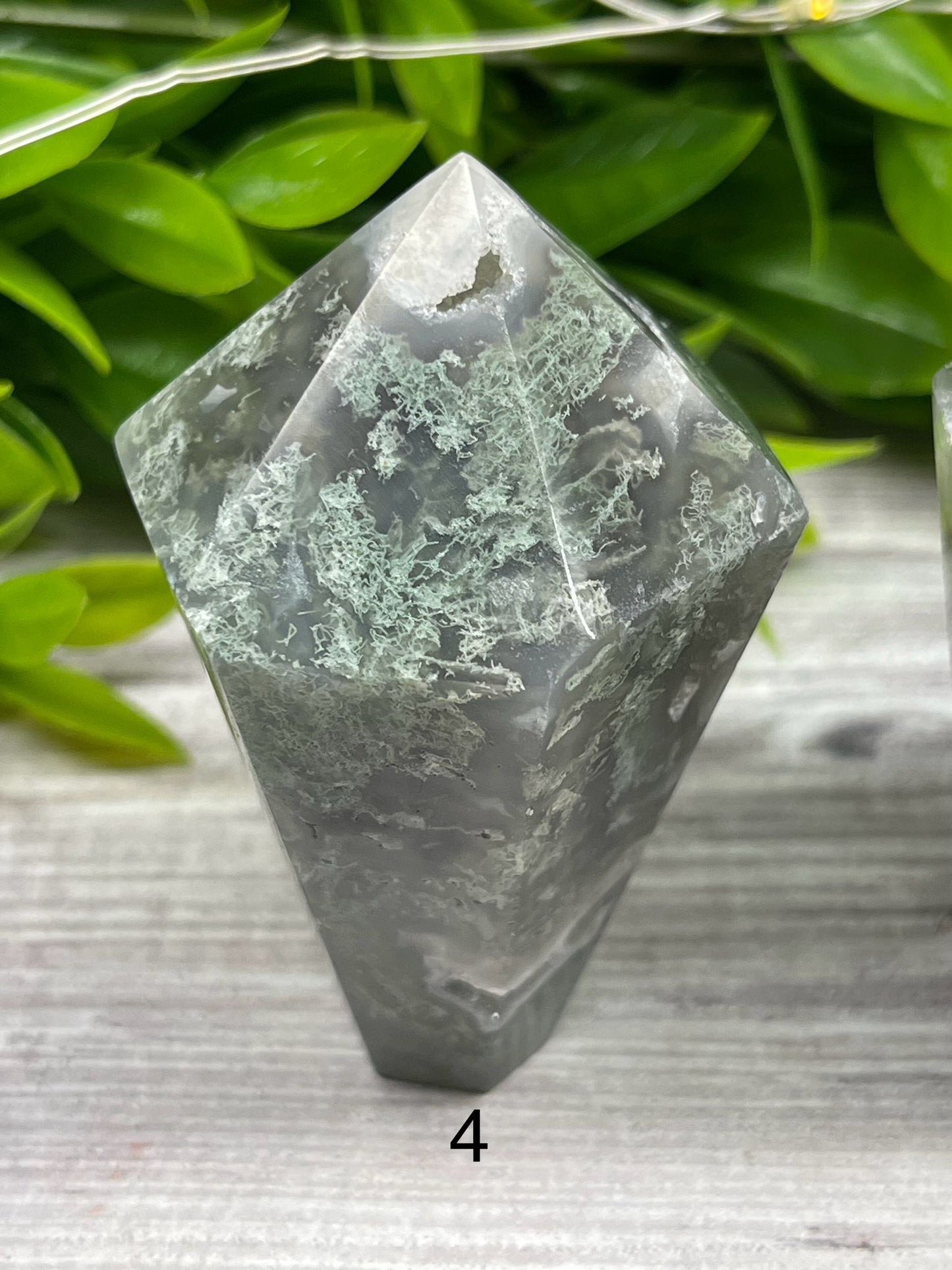 Moss Agate Cupcake Towers