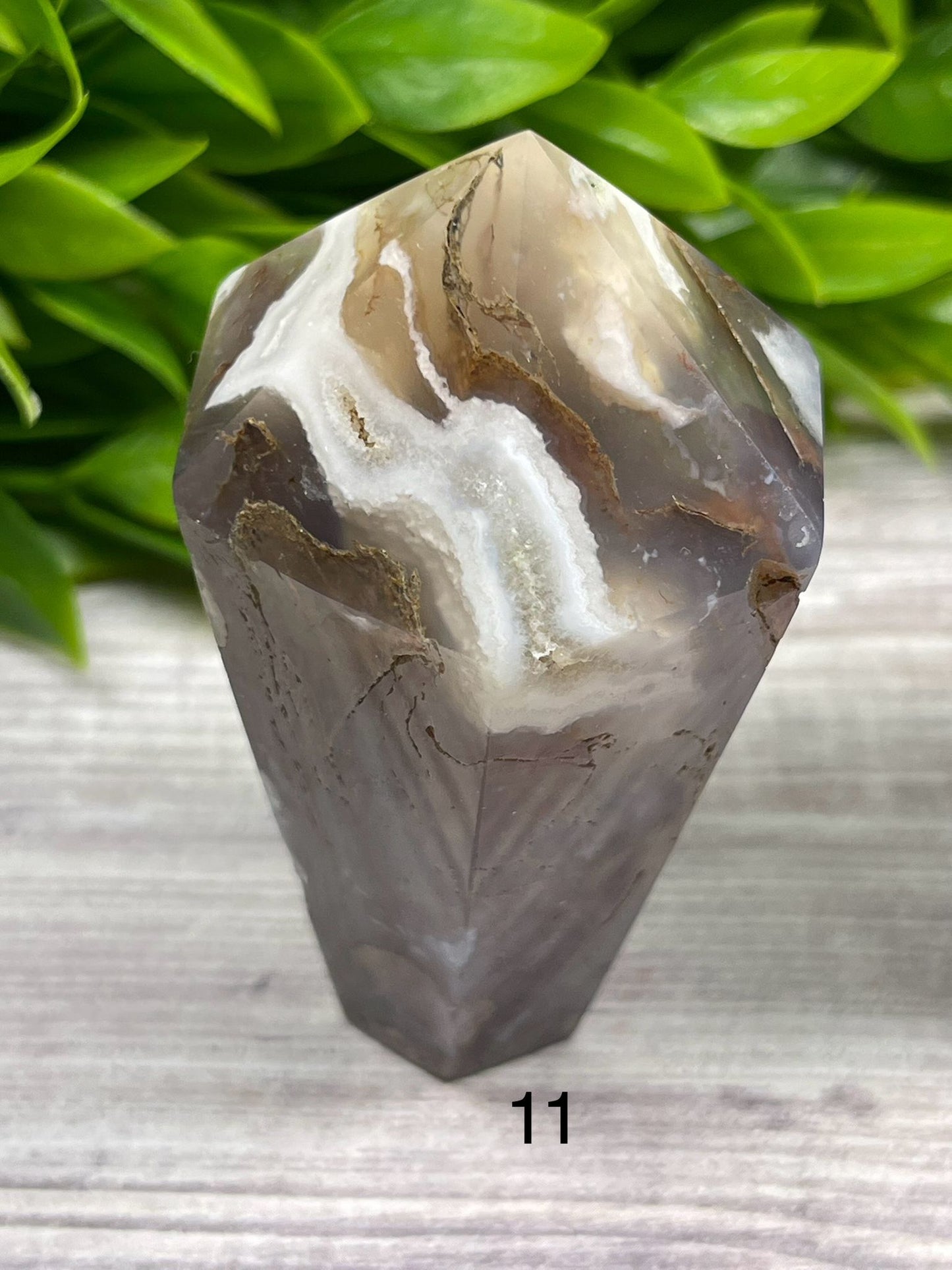 Moss Agate Cupcake Towers