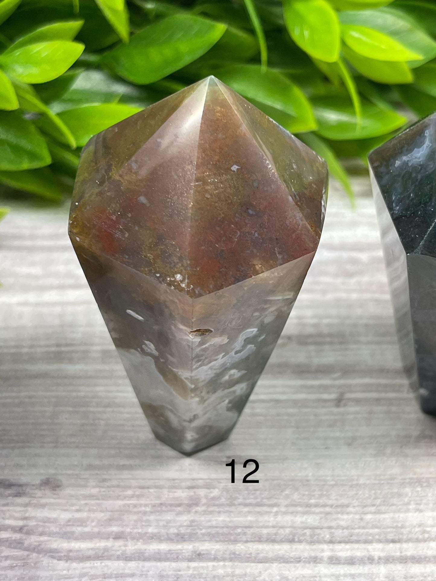 Moss Agate Cupcake Towers