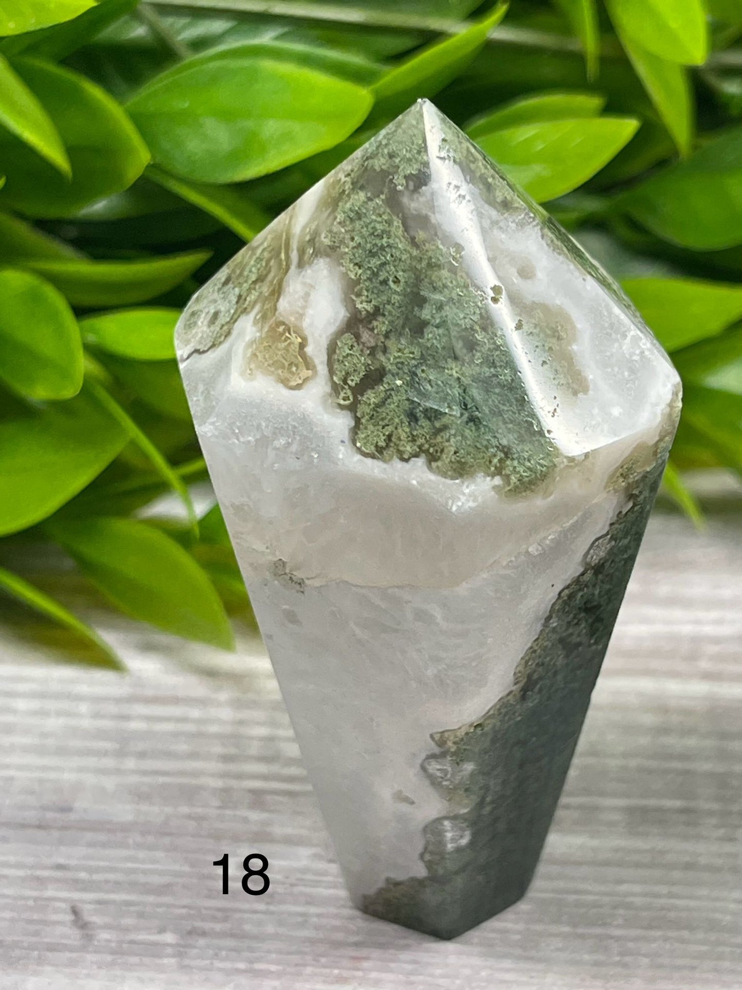 Moss Agate Cupcake Towers