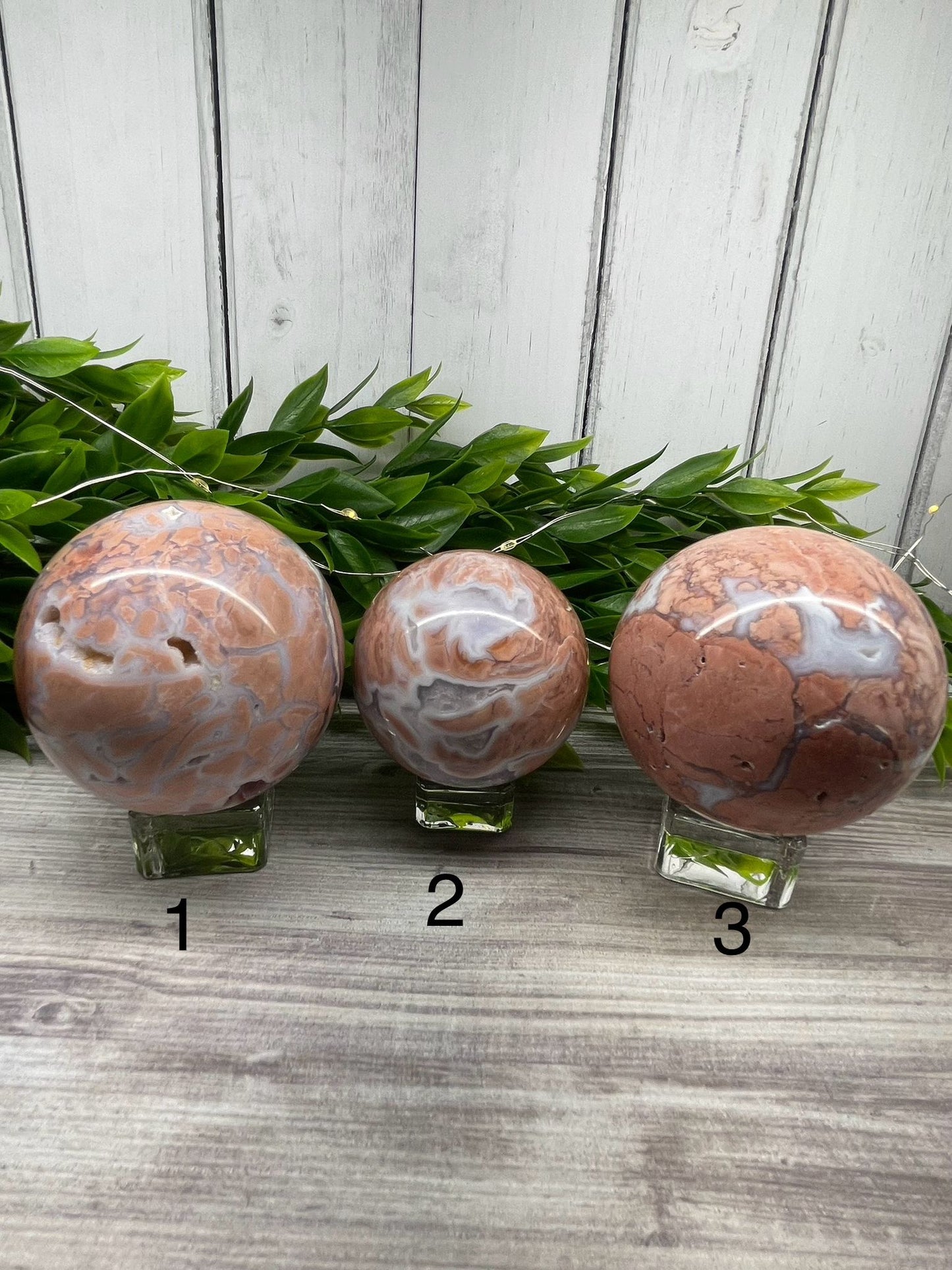 Pink Petal Agate Sphere