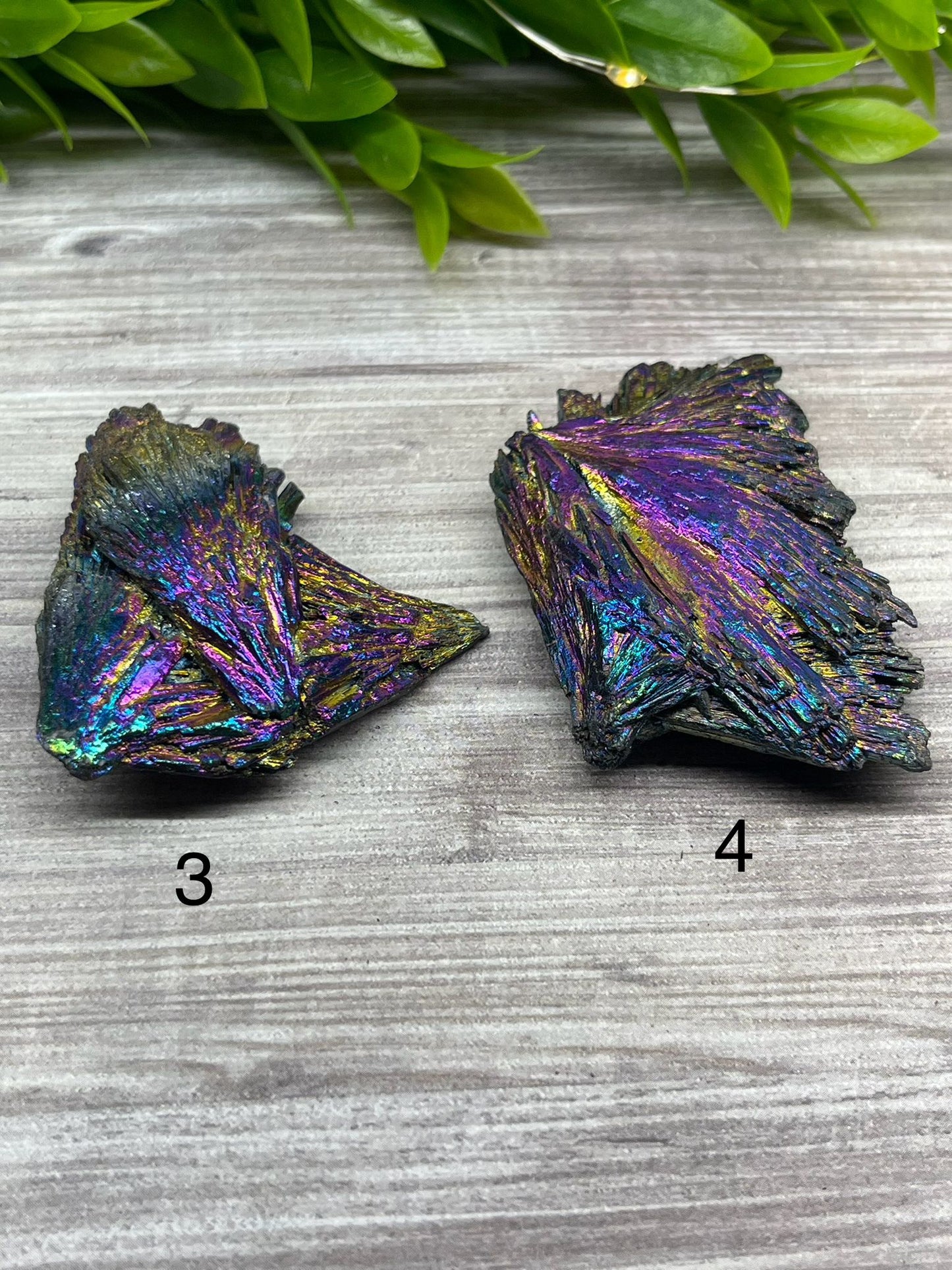 Rainbow Aura Kyanite