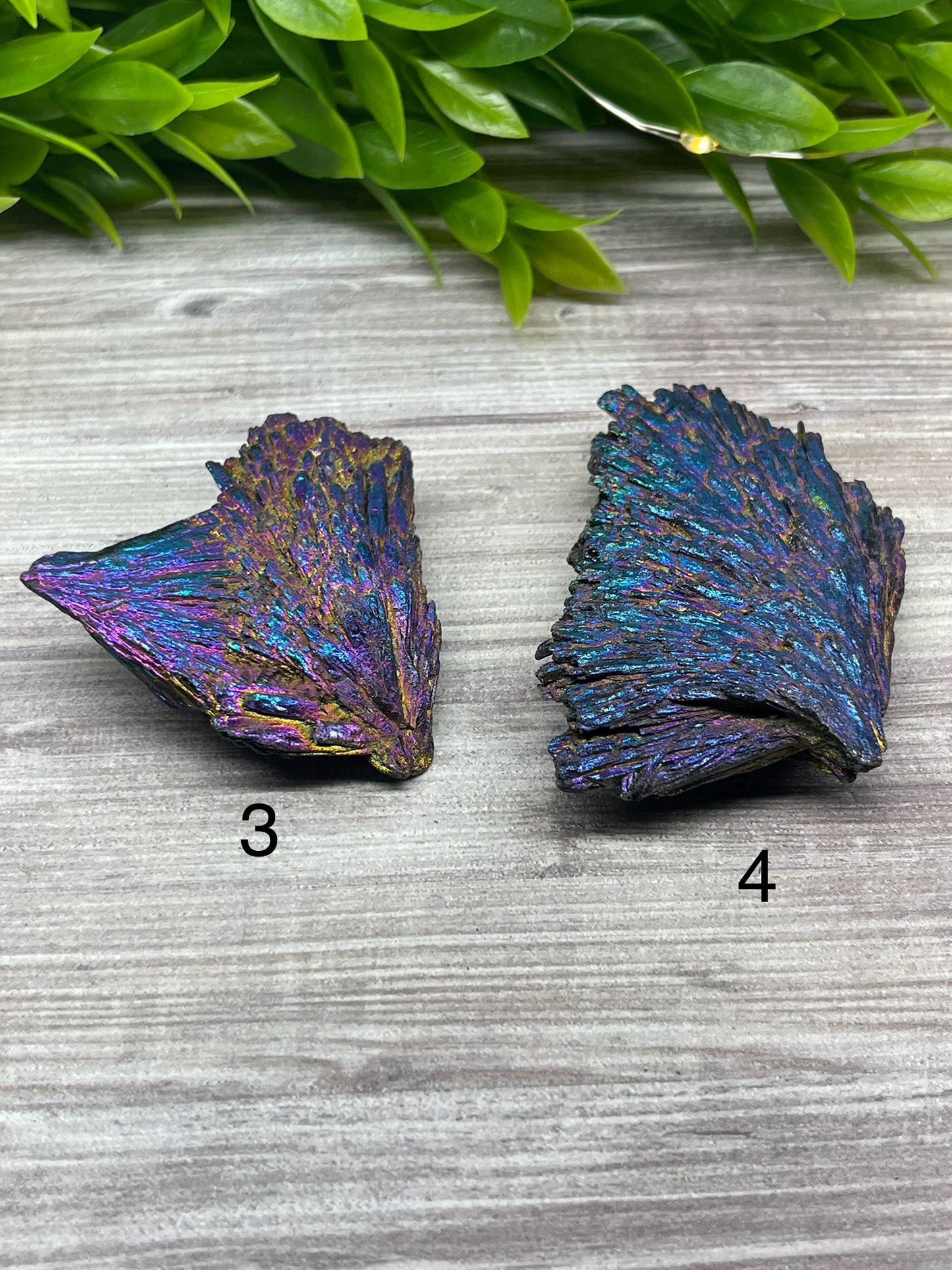 Rainbow Aura Kyanite