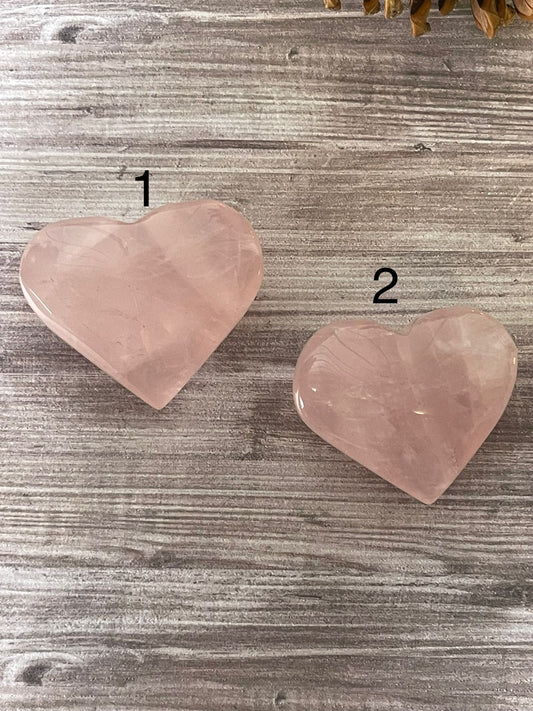 Rose Quartz Hearts