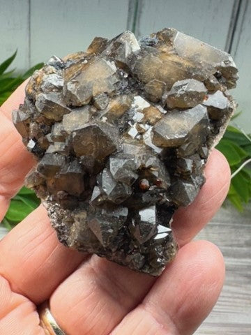 Smokey Quartz Cluster (2)