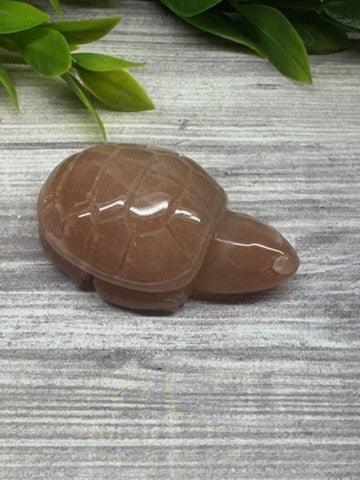 Sunstone Turtle Carving
