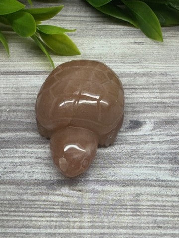 Sunstone Turtle Carving