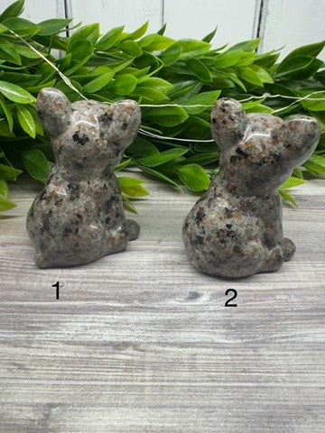 Yooperlite French Bulldog Carvings