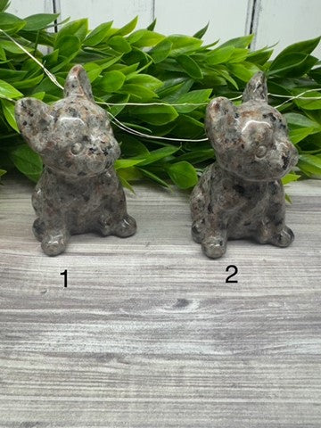 Yooperlite French Bulldog Carvings