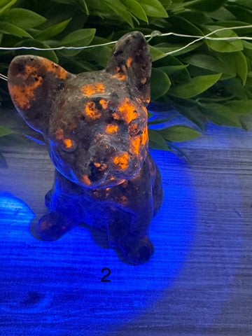 Yooperlite French Bulldog Carvings