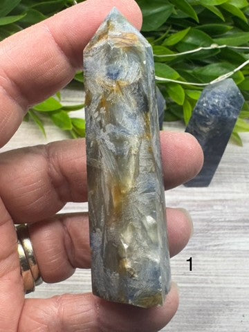 Blue Kyanite Towers