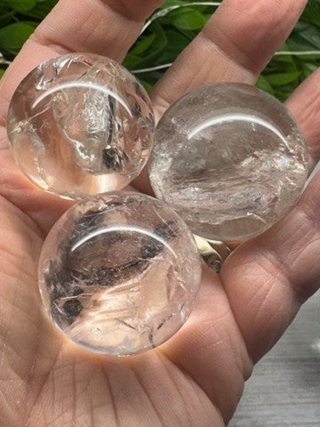 Clear Quartz Spheres