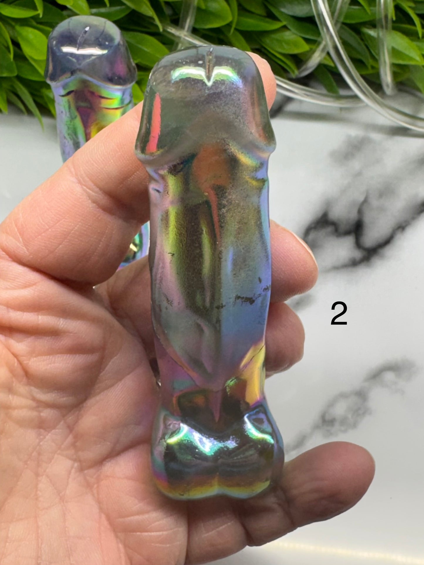 Aura Coated Quartz Peen (ding ding)