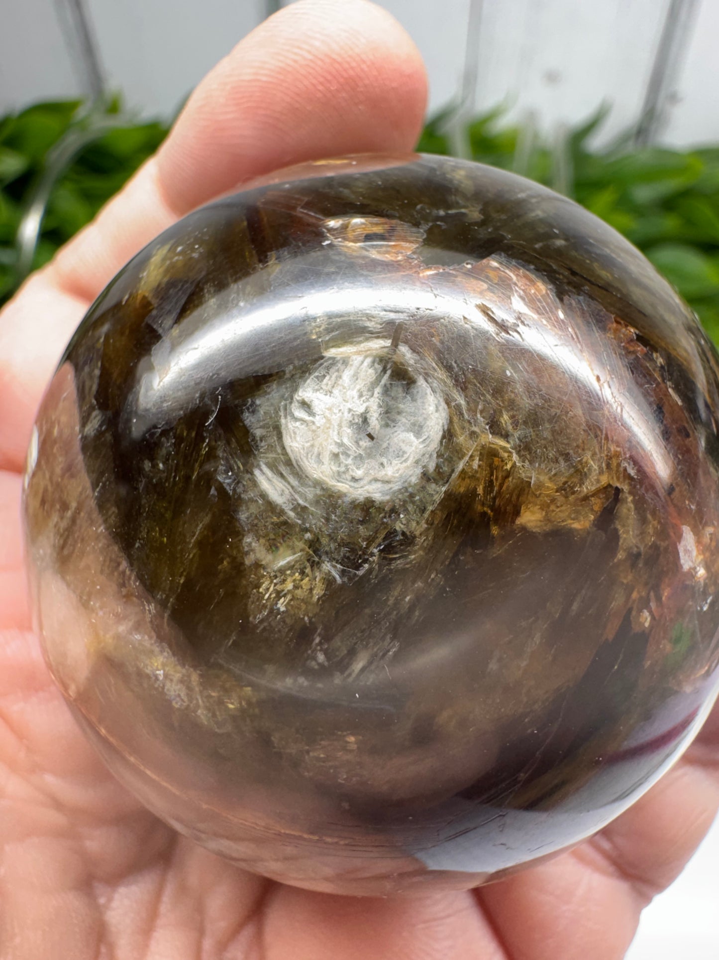 Red Mica Sphere