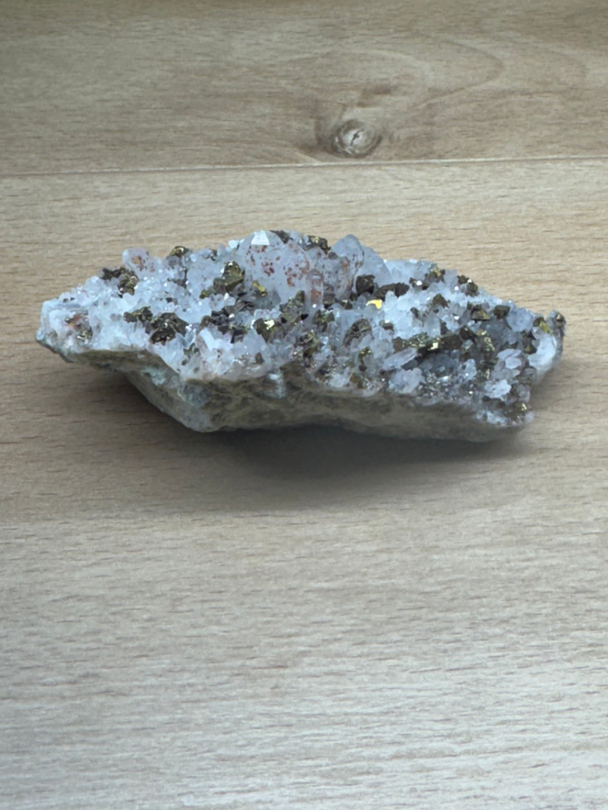 Quartz and Pyrite Cluster