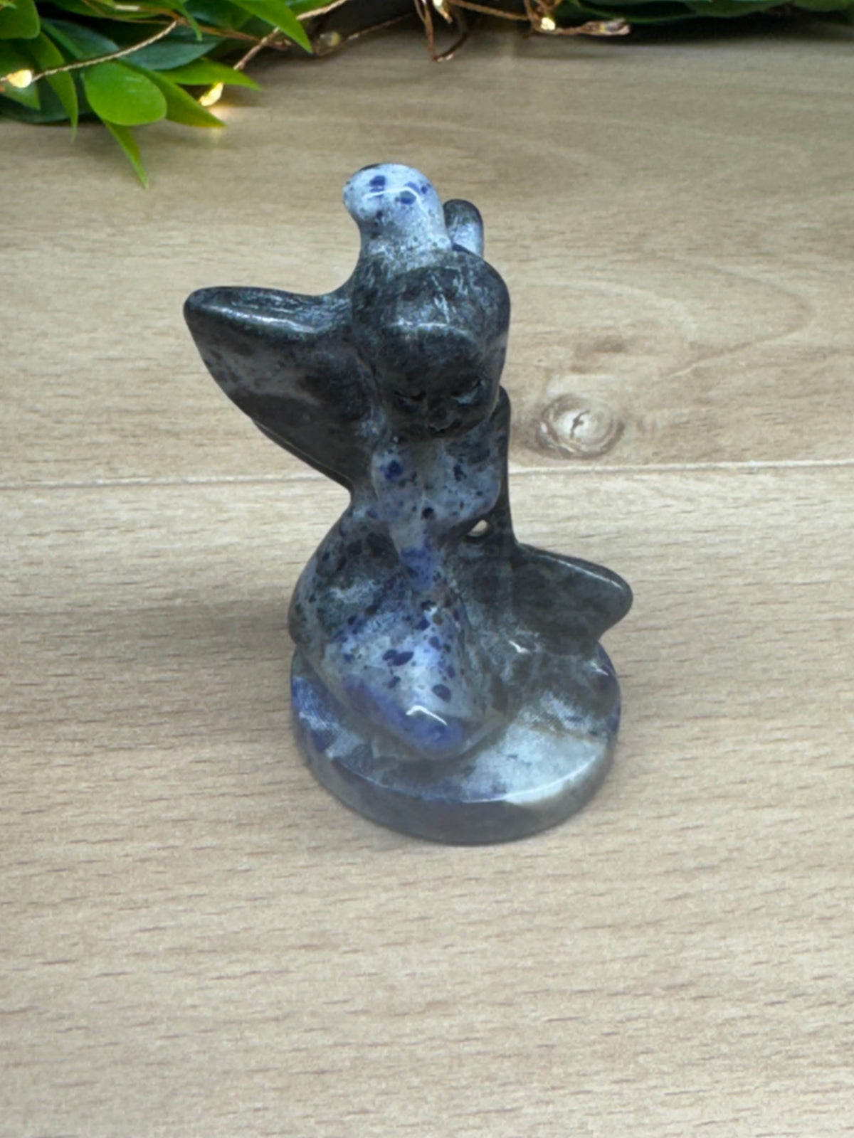 Sodalite Tinkerbell Carving