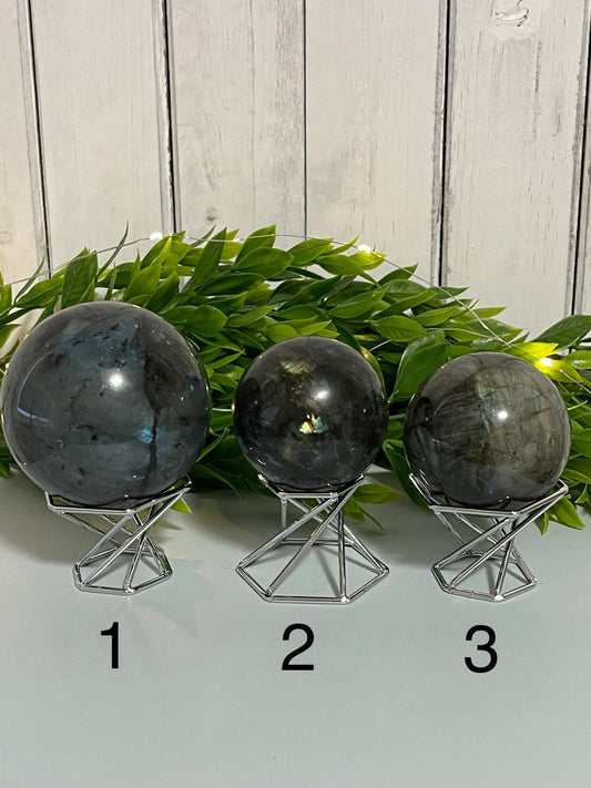 Labradorite Spheres