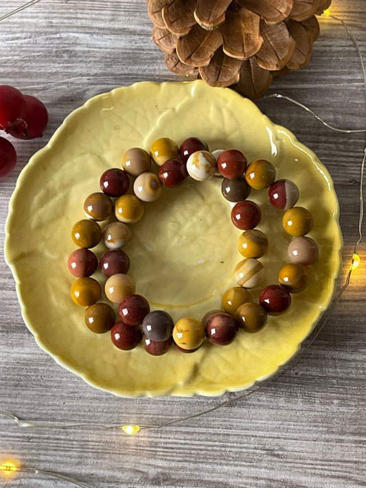 Mookaite Bracelets - 10mm