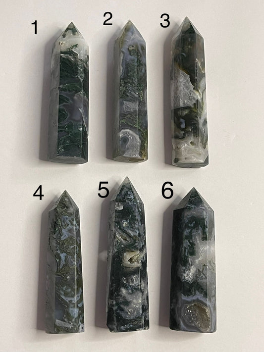 Moss Agate Towers