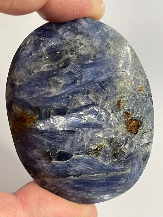 Blue Kyanite Palm Stone