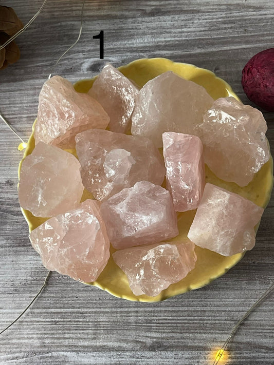 Rose Quartz Specimens