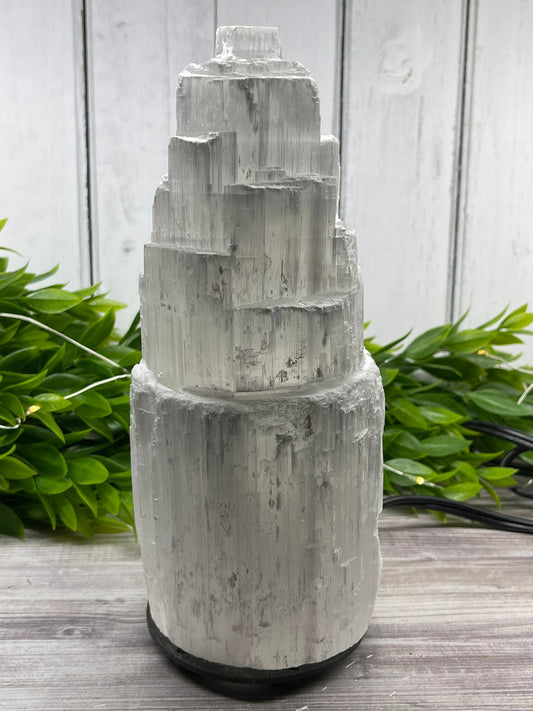 Small Selenite Lamp